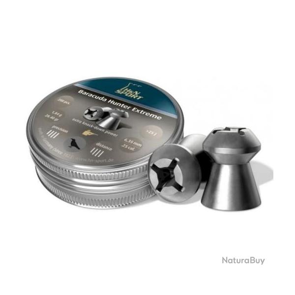 Plomb H&N Baracuda Hunter Extreme CAL.4.5 0.62G 9.57 par 2000 (5 boites de 400)