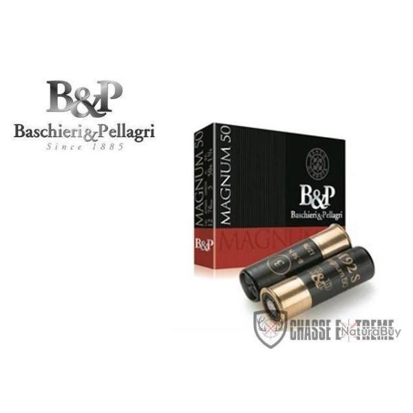 Boite de 10 Cartouches B&P Magnum 50G Cal 12/76 Pb 4