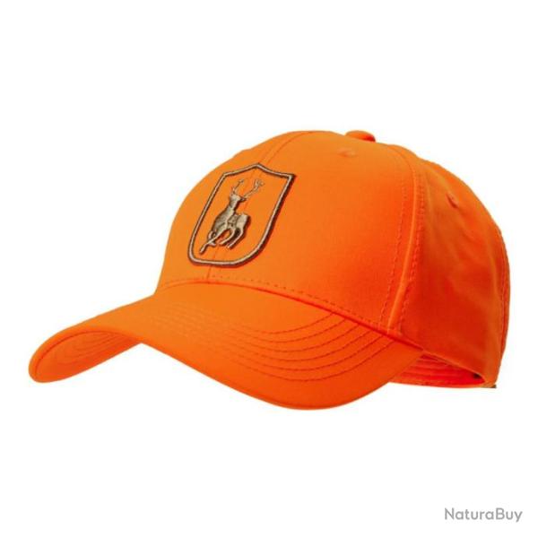 Casquette orange avec bouclier dor� Deerhunter Nouvelle Collection !