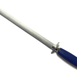 FUSIL &Agrave; AIGUISER OVALE MANCHE SOFT BLEU 30 CM