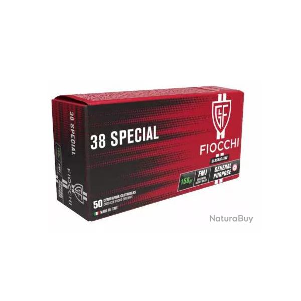 Cartouche Fiocchi LWC - cal: 38 special - 148gr - boite de 50