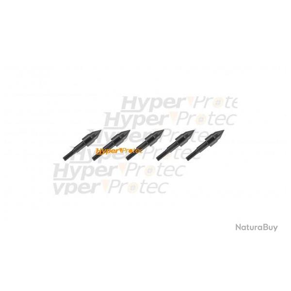 5 pointes m�tal pour fl�che trait carreau arbal�te