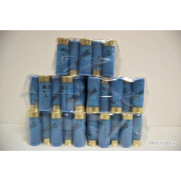 Vente flash ! - Cartouches Mary Arm Dragonne 32gr plomb n�9 - Cal. 12 x5 boites