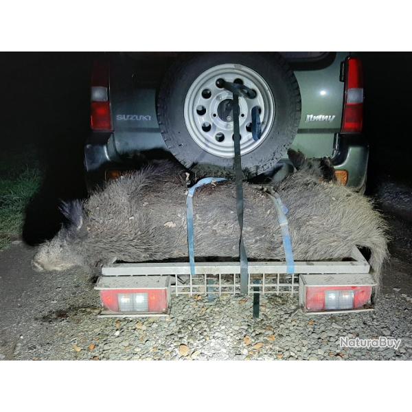 Porte-gibiers Heck-Pack mod�le Optimal 100 x 60 x 17,5 cm avec attache rapide