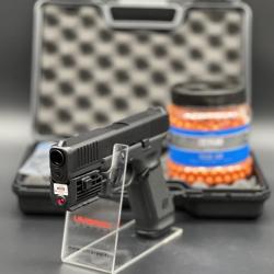 Pack laser pr&ecirc;t &agrave; tirer Glock 17gen 5 calibre 43 (Arme+Munitions+CO2)