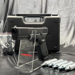 Pack essentiel pr&ecirc;t &agrave; tirer Glock 17 gen5 calibre 43 pr&ecirc;t a tirer (Munitions caoutchouc X50 + 5X CO2