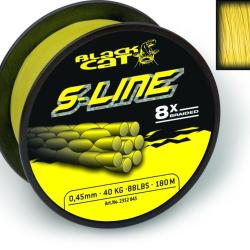 Tresse Silure BLACK CAT S-line 0.55mm 300m 70kg 154lbs
