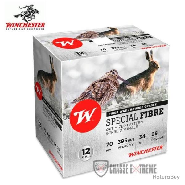 25 Cartouches WINCHESTER Sp�cial Fibre 32Gr Cal 12/70 Pb 6