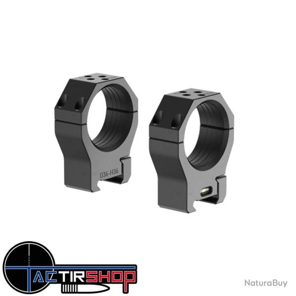 Colliers Audere PSR Picatinny diam�tre hauteur axe lunette