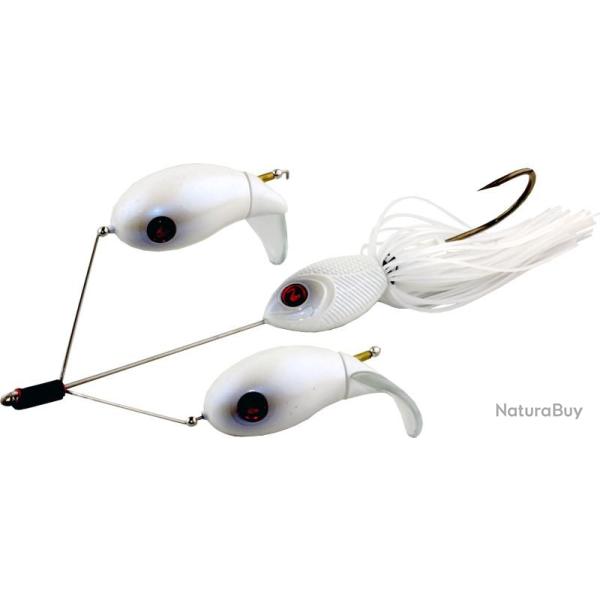 Buzzbait River2Sea Double Plopper 148 Powder White