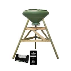 Agrainoir pilot&eacute; &agrave; distance sur pied NORDIC - 250 litres FEEDCON