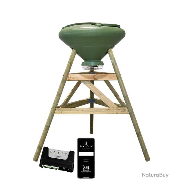 Agrainoir pilot� � distance sur pied NORDIC - 250 litres FEEDCON