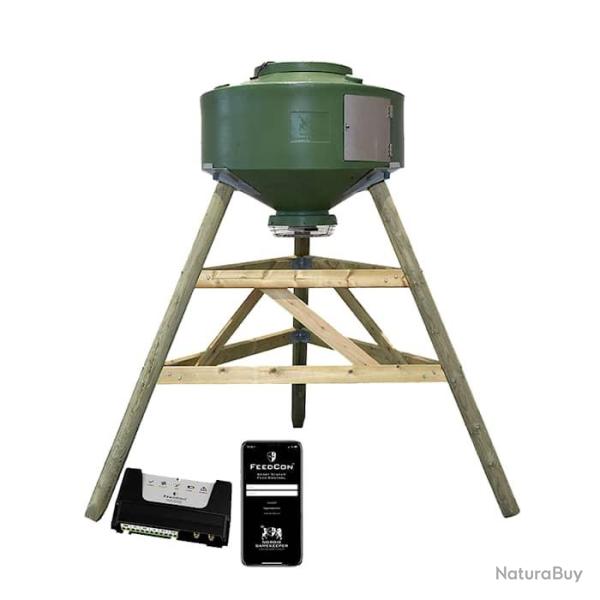 Agrainoir pilot� � distance sur pied NORDIC - 500 litres FEEDCON