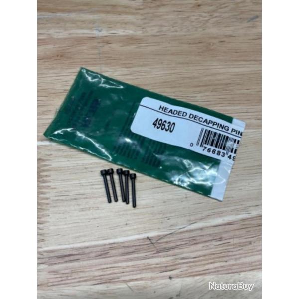 RCBS - Heading Decapping Pin - Lot de 5 aiguilles de dsamorage avec tte - 90164