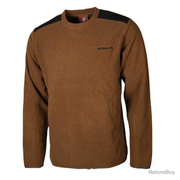 Pull Somlys col rond camel 153