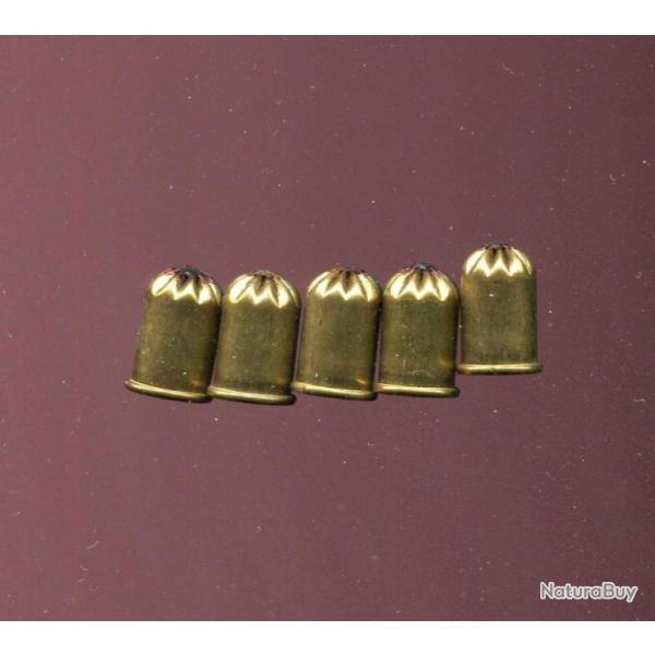 .380 Revolver pour revolver Bull Dog  - Lot de 5 cartouches � blanc