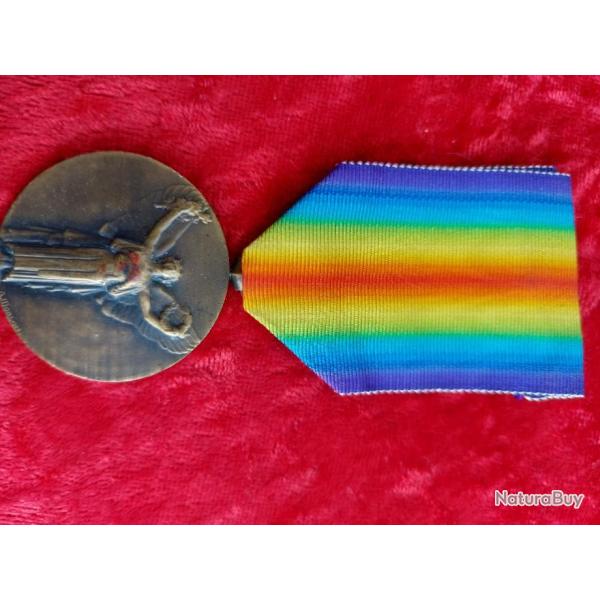 M�daille Interalli�e De La Victoire 1922 Morlon