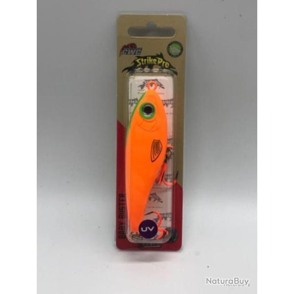 Leurre dur de p�che Jerk Baby 10cm 25g Orange