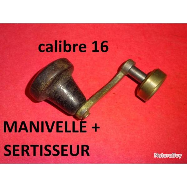 manivelle sertisseur avec sertisseur calibre 16 - VENDU PAR JEPERCUTE (D24A167)