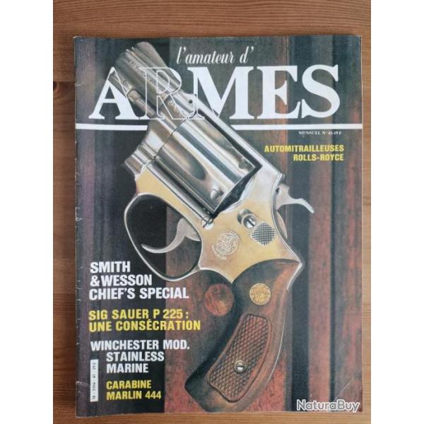 Ouvrage L'Amateur d'Armes no 41