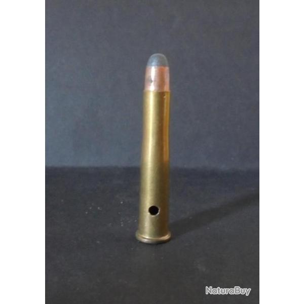 UNE  CARTOUCHE ANCIENNE CAL. 5.6X35 VIERLING NEUTRALISEE