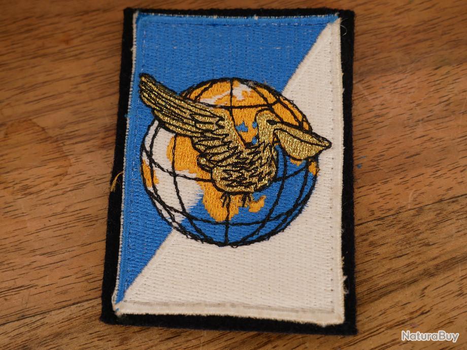 Patch Original Marine Nationale – Service Logistique Toulon – 90 Mm – Neuf – France