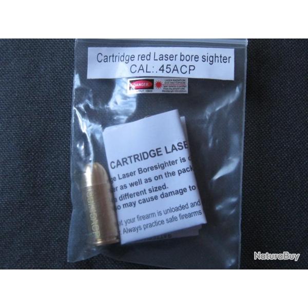 Balles de r�glage laser cal 45 ACP
