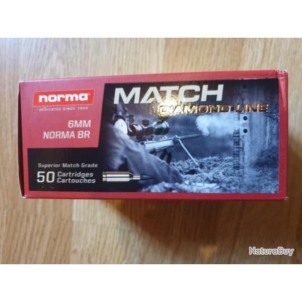 6mm BR Norma diamond line 105gr berger - boite 50