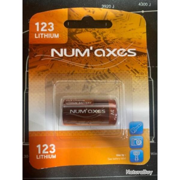 Pile num'axes 123 LITHIUM