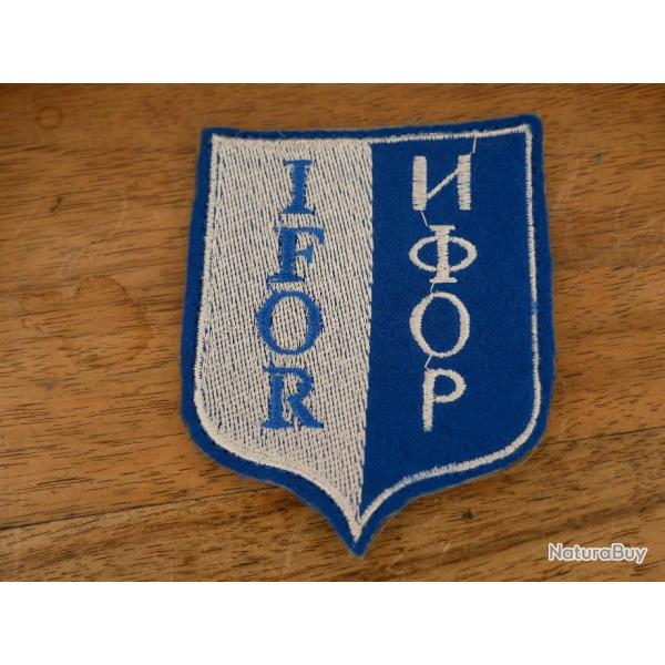 PATCH IFOR Blanc et Bleu
