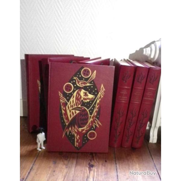 Louis Pergaud - Oeuvres compltes en 6 volumes + 1 supplment dition du cinquantenaire 1963.