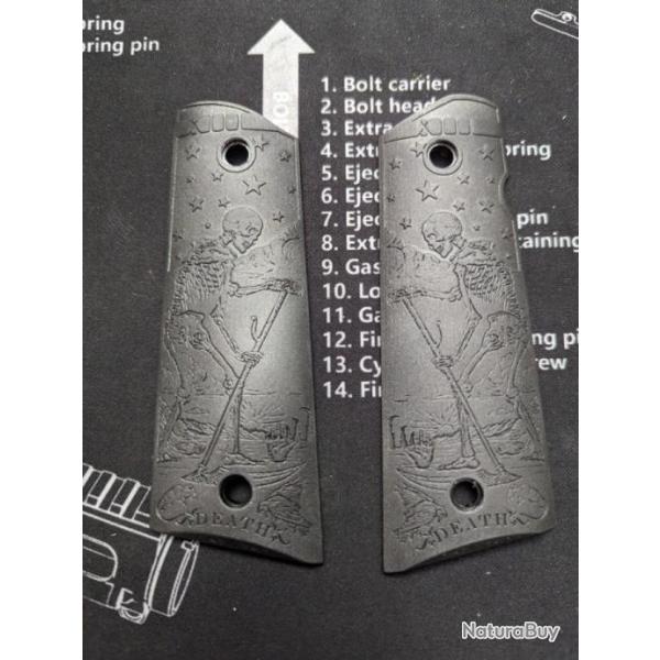 Plaquette 1911 wicked grips