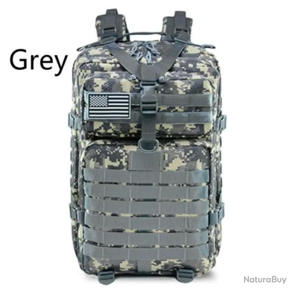 Sac � dos militaire p�che ou chasse 50 litres couleurs aux choix. H