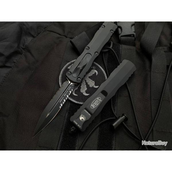 Couteau Automatique Microtech 227-2T Dirac Delta AUTO OTF Double Edge Dagger Made USA MCT2272T