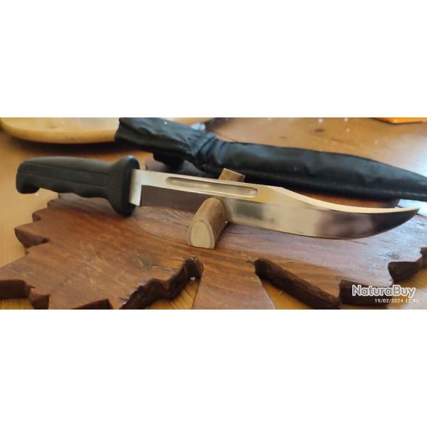 Couteau de chasse vintage Buck 620 v campmate 1986.