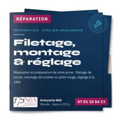 Filetage / Montage / R&eacute;glage