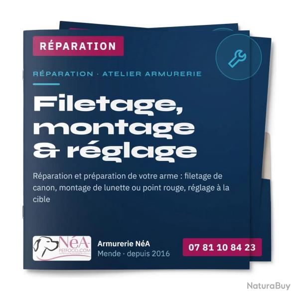 Filetage / Montage / R�glage