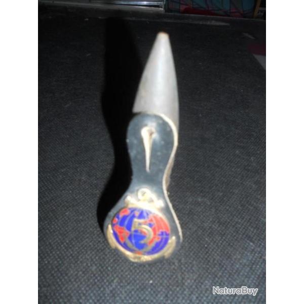 pucelle 5e r�giment interarmes d'outre-mer avec support