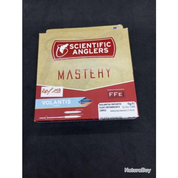 Soie Mastery VOLANTIS 16G FI noire/orange/bleue