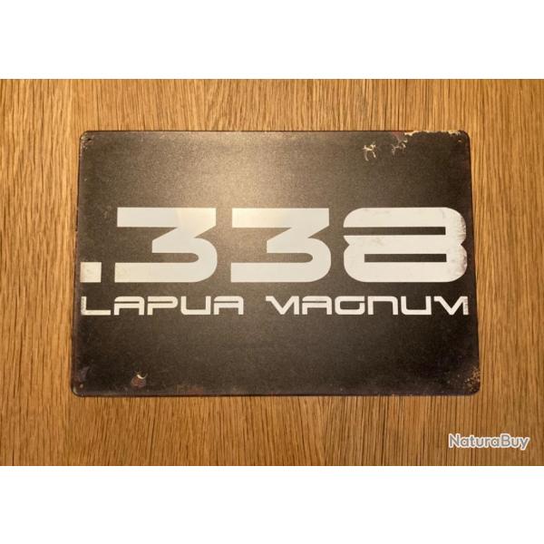 Plaque maille 338 Lapua Magnum