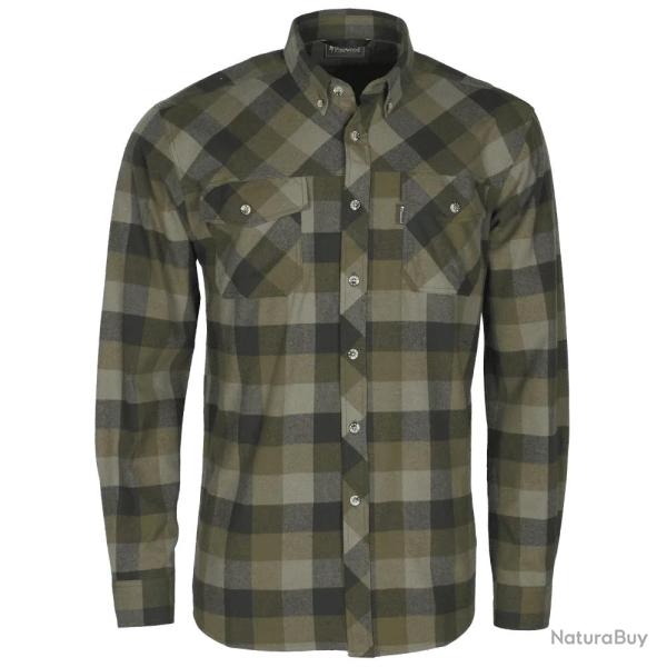 Chemise Randonn�e Lumbo Olive Marron Pinewood