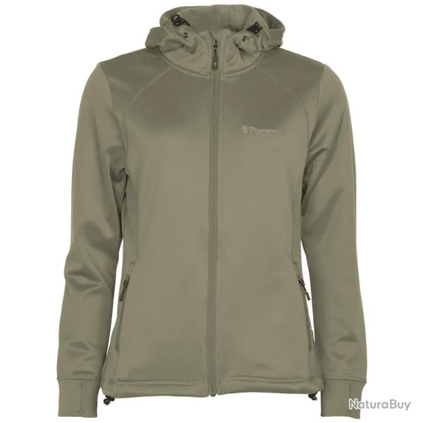 Sweat � Capuche pour Femme Kaki Finnveden Pinewood