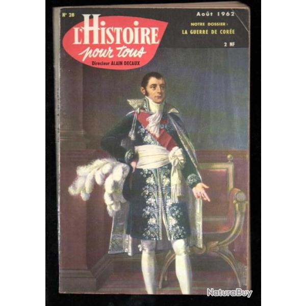 l'histoire pour tous 28, baron haussmann, sophie hugo, cartouche, sir basil zaharoff, eug�nie, cor�e