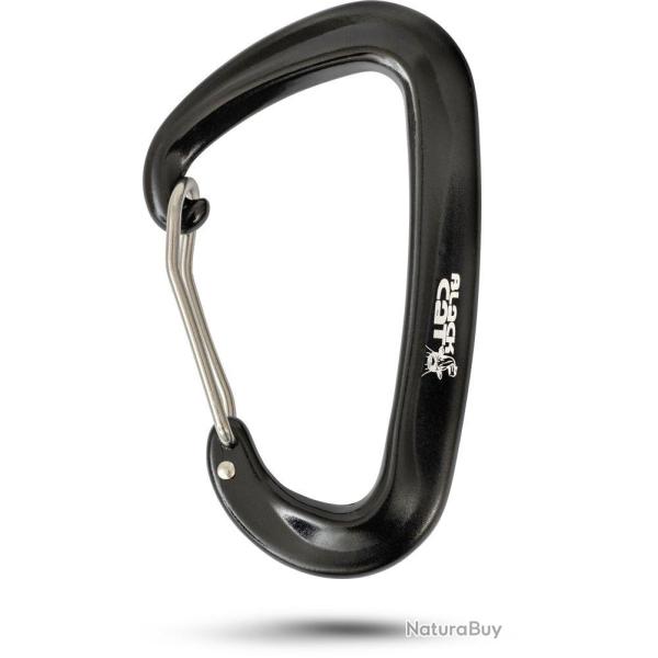 Mousqueton Black Cat Carabiner par 2 8 x 4,5cm