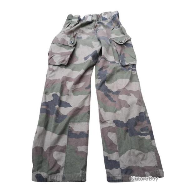 Treillis de combat fran�ais T4 S2 crois� rip stop zome temp�r�e anti-moustiques Taille 77/84 M