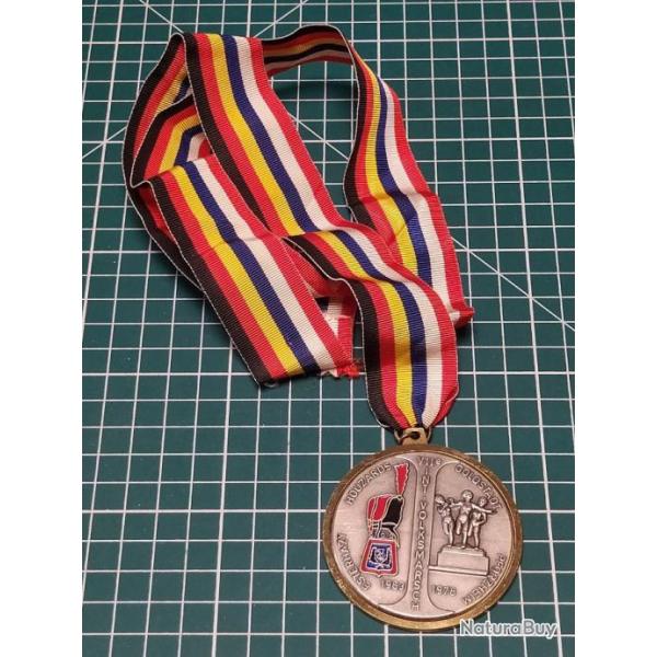 3 EME HUSSARDS, MEDAILLE DE MARCHE,7 EME VOLKSMARSCH GOLOSTADT PFORZHEIM 1978 (9)
