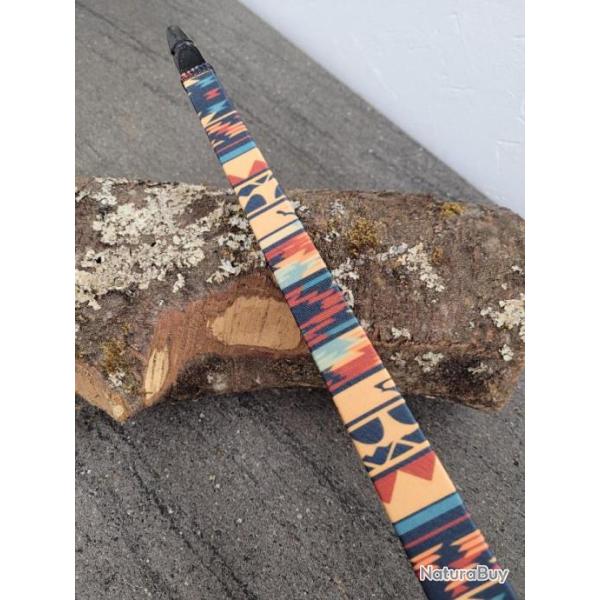Chaussette de protection d'Arc traditionnel Longbow  Style Am�rindien motif 2