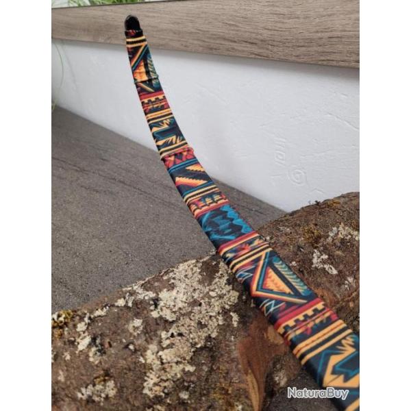 Chaussette de protection d'Arc traditionnel Recurve  Style Am�rindien motif 1