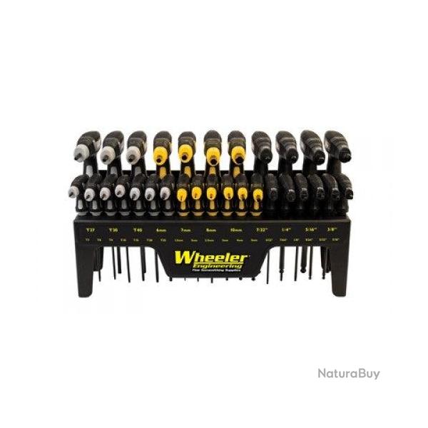 Set d'outils Caldwell SAE / Metric / HEX / TORX P-Handle - 30 pi�ces