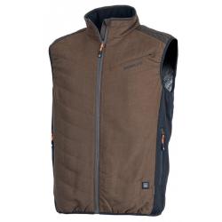 Gilet chauffant Somlys marron 209
